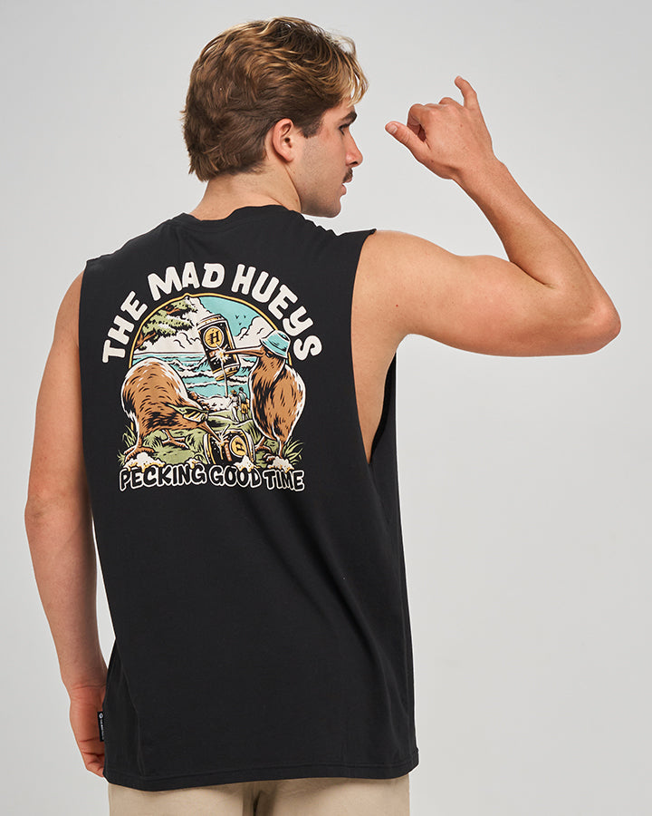 KIWI SPIKED | MUSCLE - BLACK