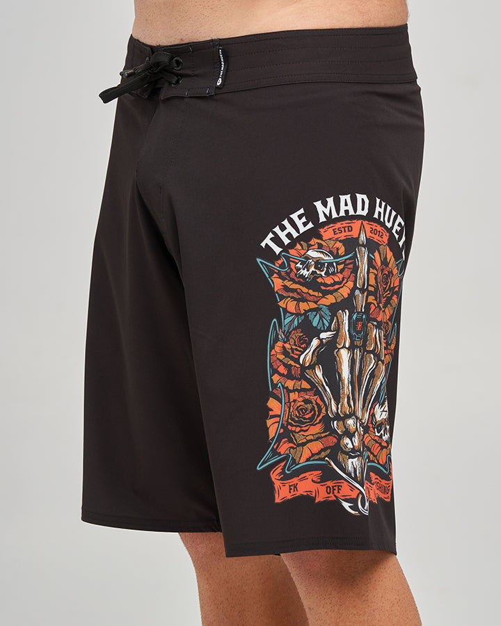 SHIELD FK OFF | 20" BOARDSHORT - BLACK