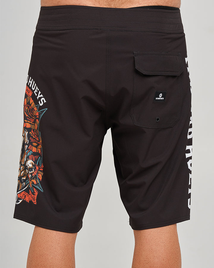 SHIELD FK OFF | 20" BOARDSHORT - BLACK