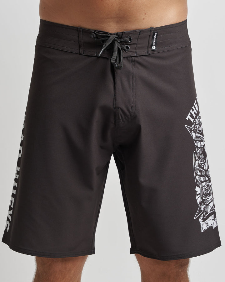 SHIELD FK OFF | 20" BOARDSHORT - BLACK