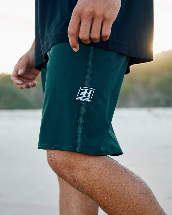 SEND IT | 18" BOARDSHORT - PINE GREEN