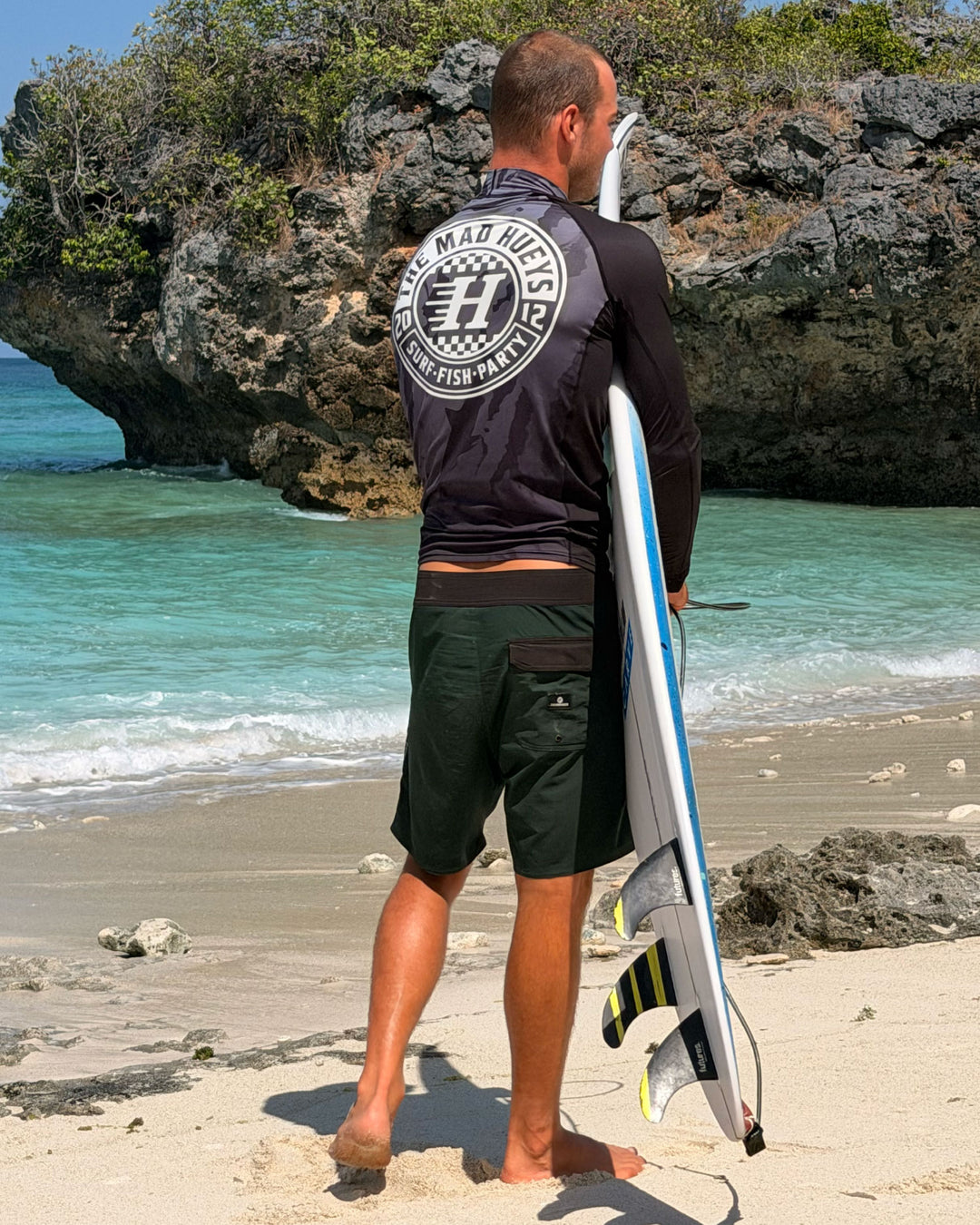 SEND IT | 18" BOARDSHORT - PINE GREEN