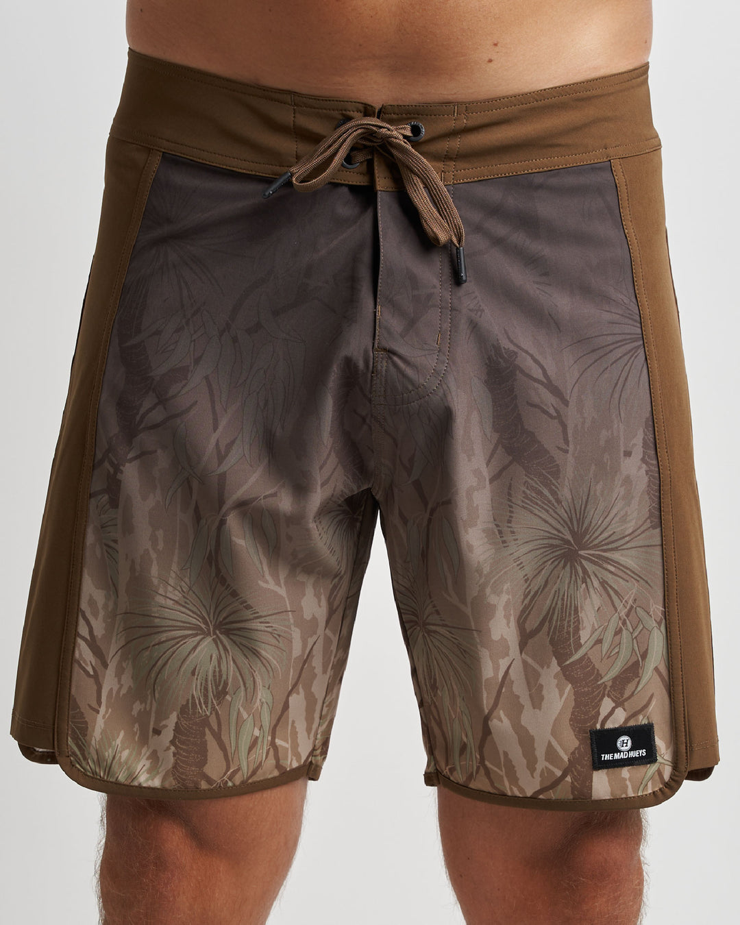 NATIVE HUEYS | 18" BOARDSHORT - WALNUT