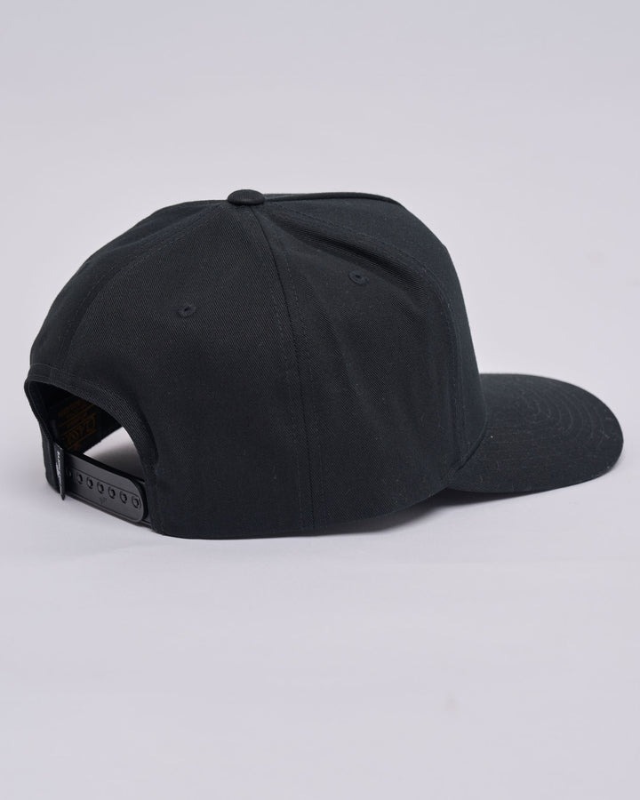 PARALLEL HUEYS | TWILL SNAPBACK - BLACK