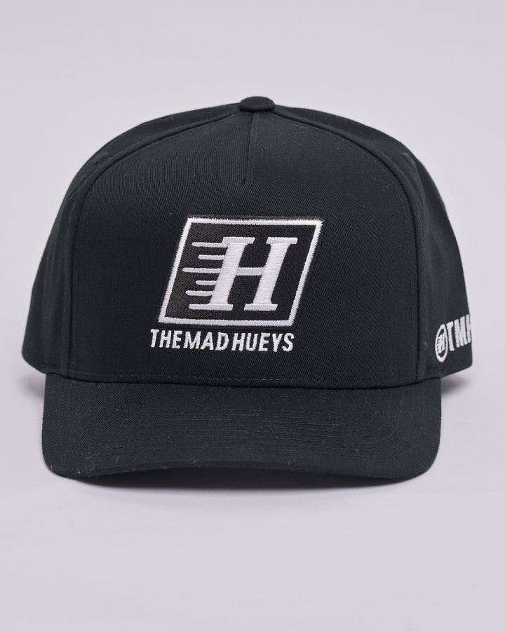 PARALLEL HUEYS | TWILL SNAPBACK - BLACK