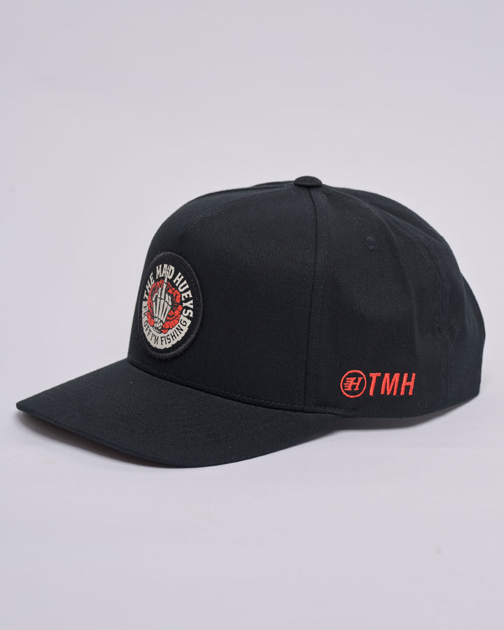 SHIELD FK OFF | TWILL SNAPBACK - BLACK