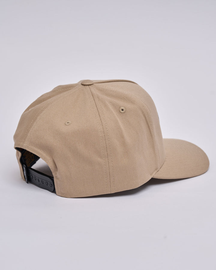 SHIELD FK OFF | TWILL SNAPBACK - TAN