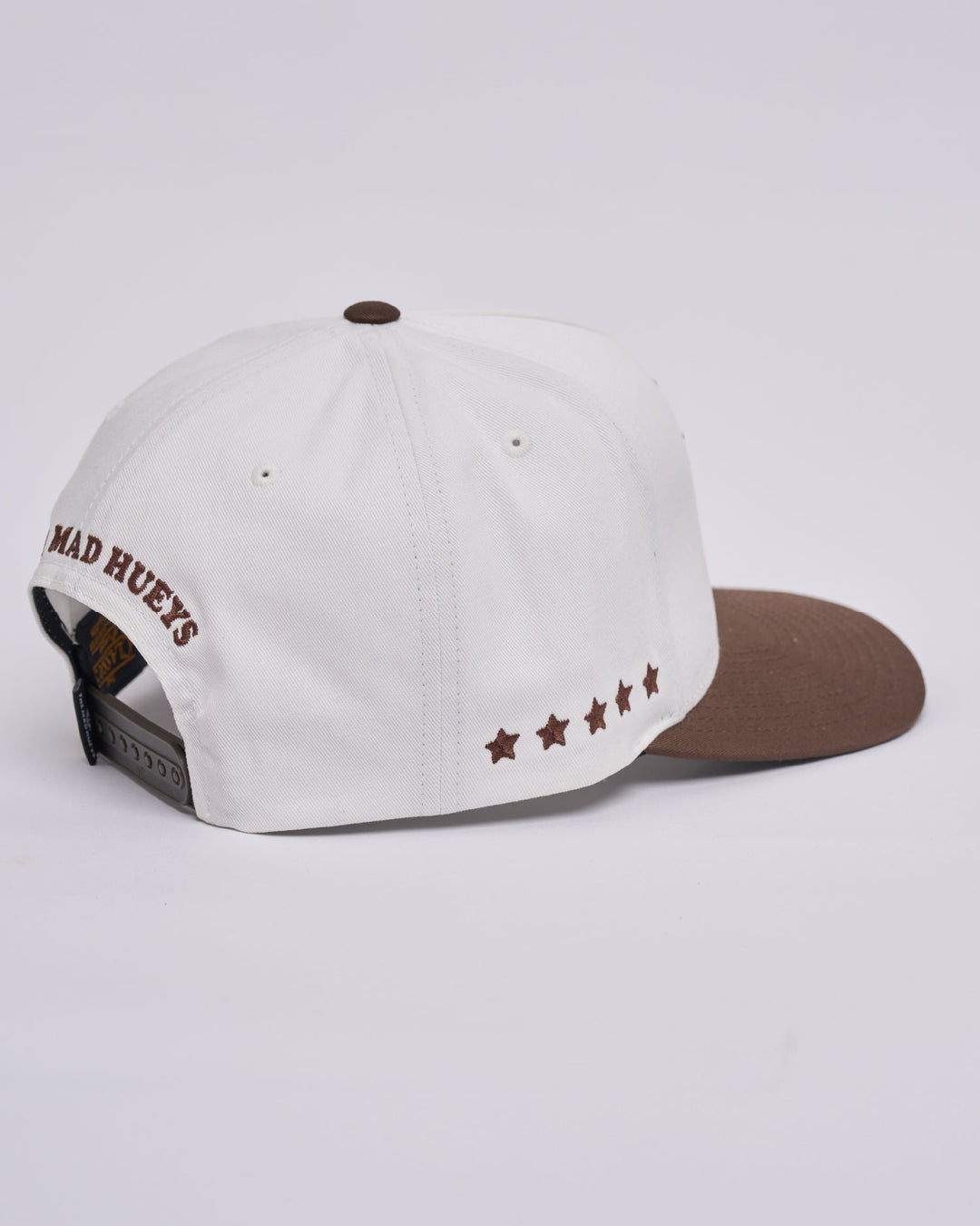 NEW HUEYS | TWILL SNAPBACK - WHITE