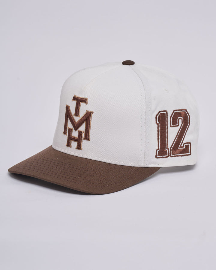 NEW HUEYS | TWILL SNAPBACK - WHITE