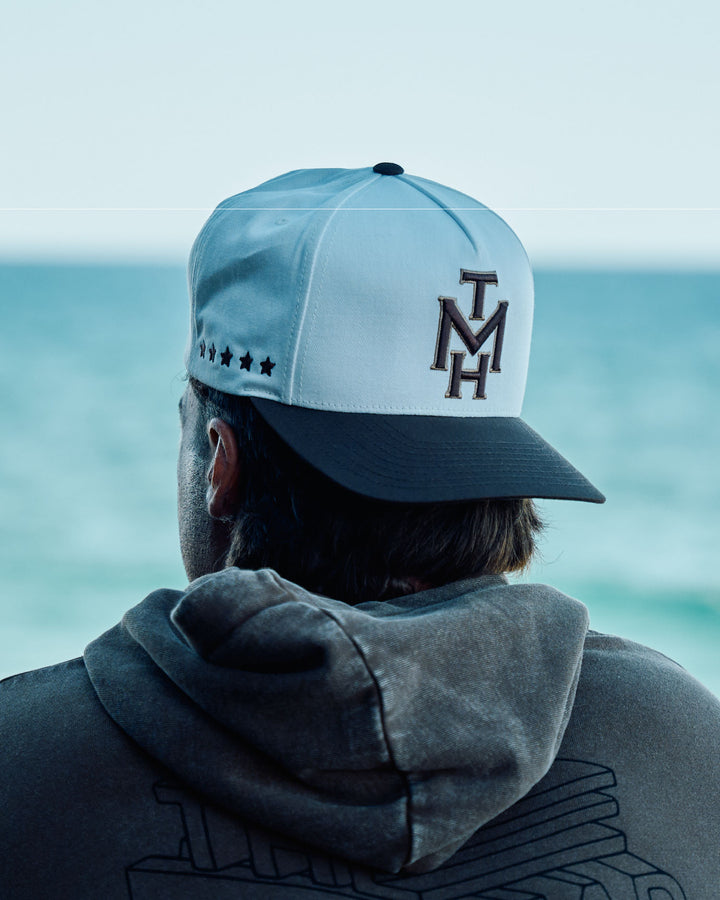 NEW HUEYS | TWILL SNAPBACK - WHITE
