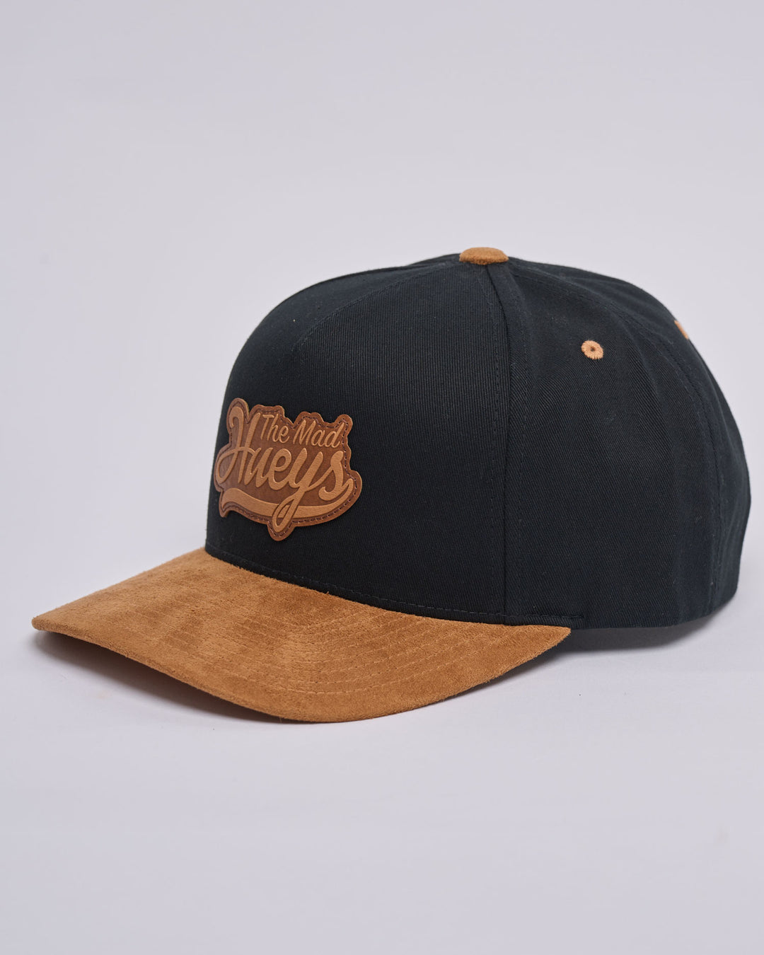 HUEYS BALL | TWILL SNAPBACK - BLACK