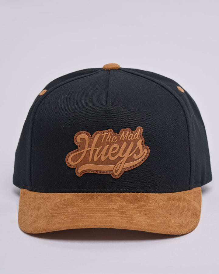 HUEYS BALL | TWILL SNAPBACK - BLACK