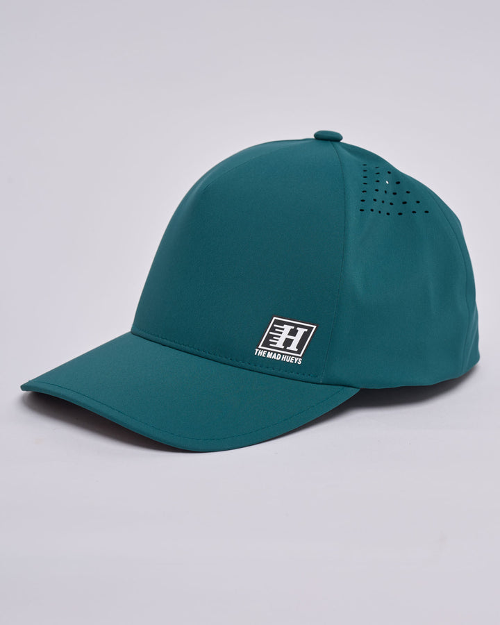 PARALLEL HUEYS | FLEXFIT DELTA CAP - PINE GREEN