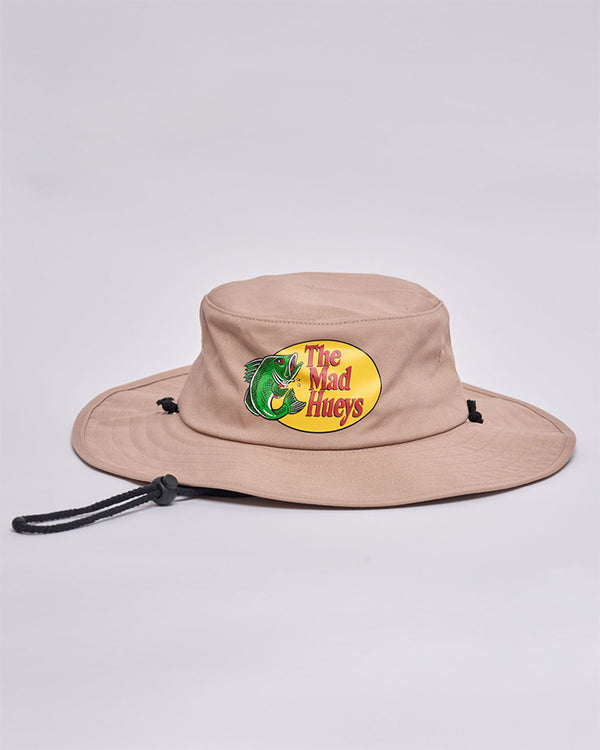 PRO HUEYS | WIDE BRIM HAT - TAN