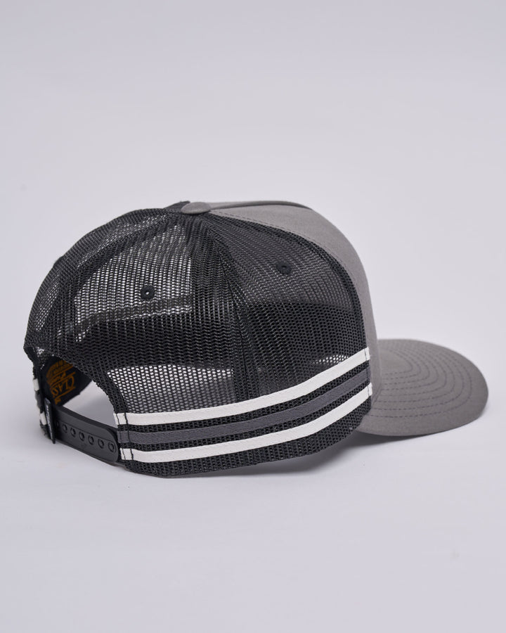 SUCH IS KELLY | TWILL TRUCKER - CHARCOAL