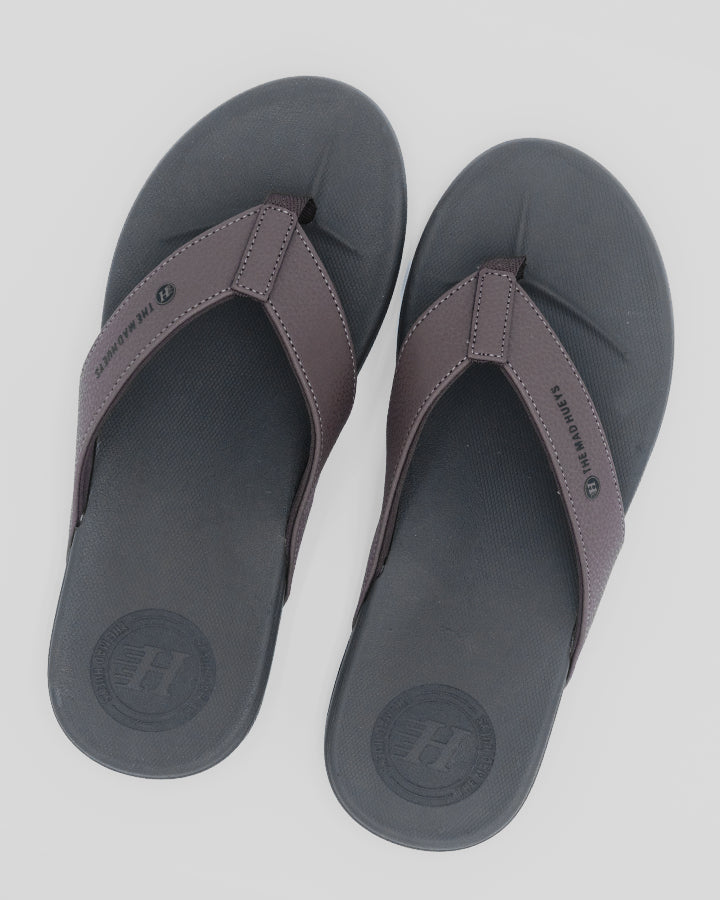 LAID BACK | WIDE STRAP THONGS - TAN