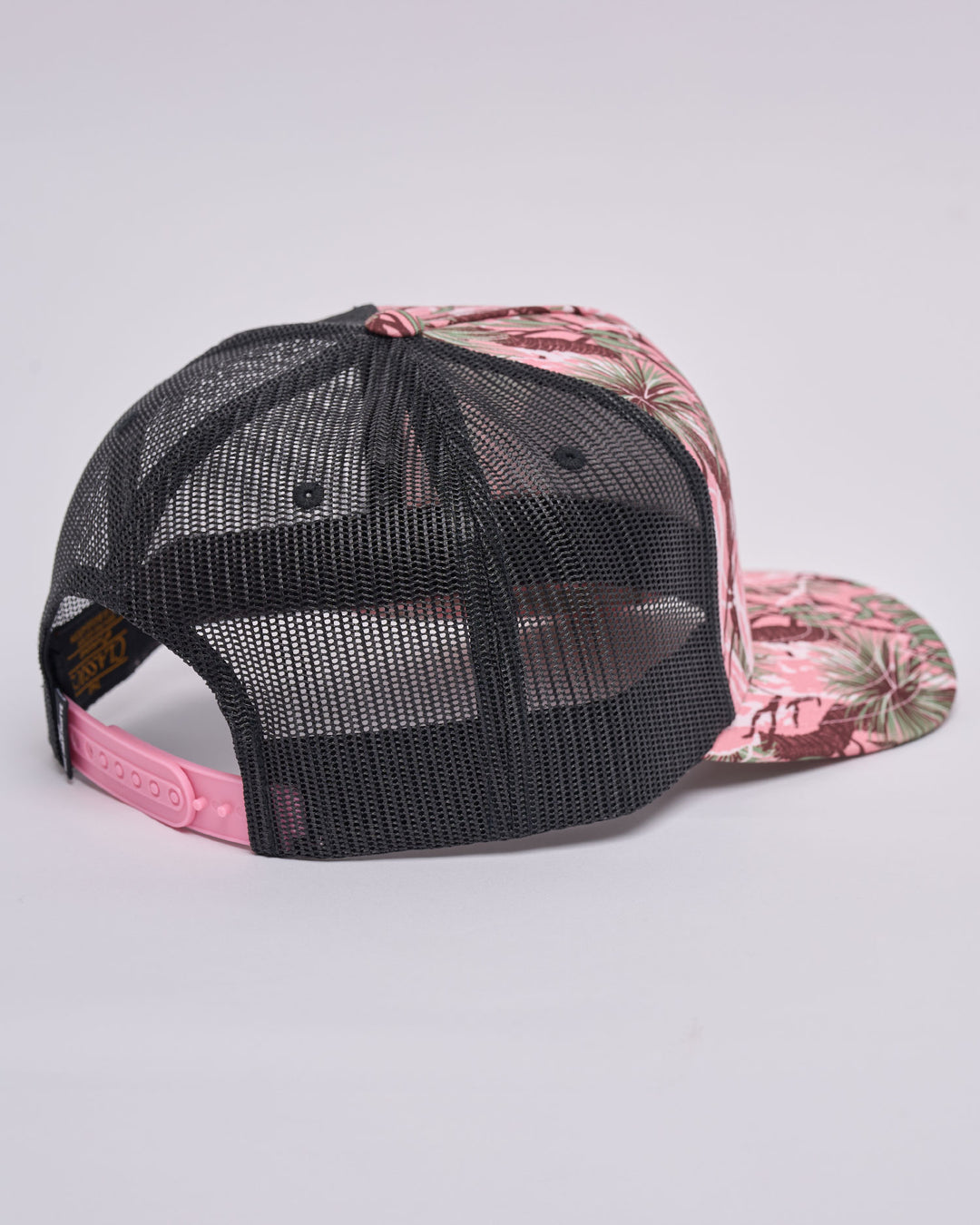 PRO HUEYS | WOMENS TWILL TRUCKER - PINK CAMO