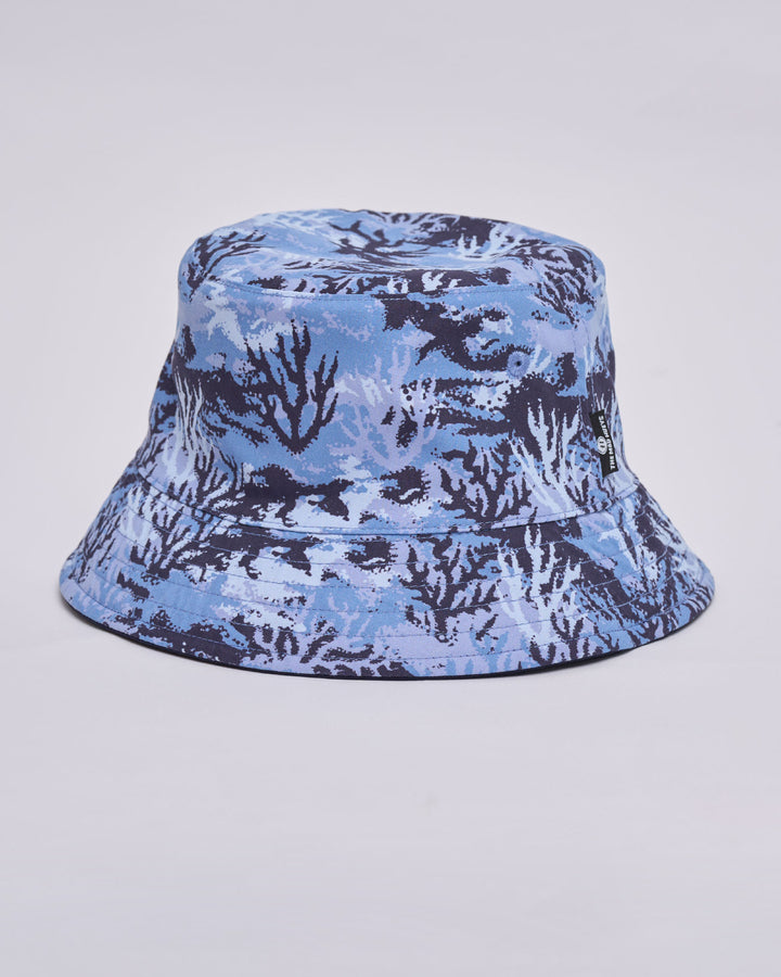 SIREN ANGEL | WOMENS REVERSIBLE BUCKET HAT - INDIGO