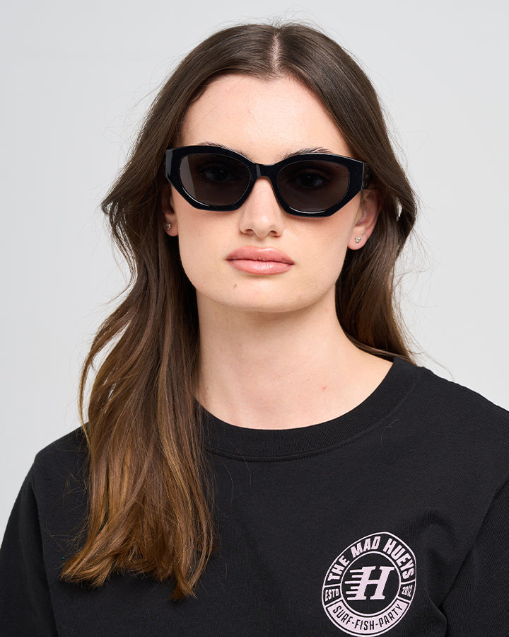 CABRON | WOMENS POLARISED SUNGLASSES - BLACK
