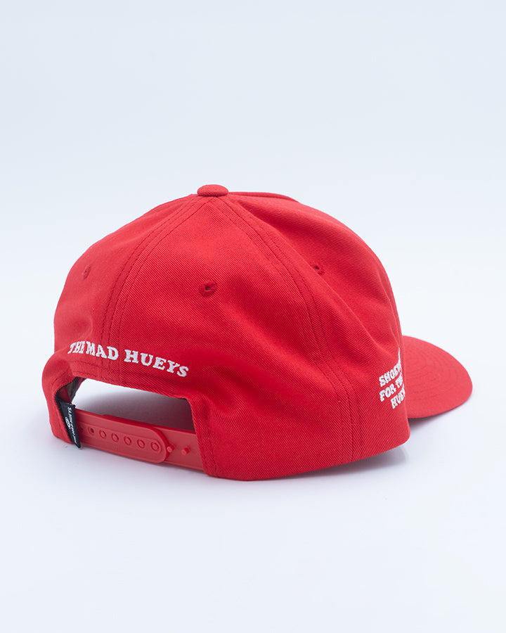 MAKE SHOEYS GREAT AGAIN | TWILL SNAPBACK - RED