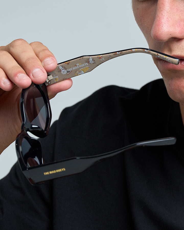CABRON | POLARISED SUNGLASSES - BLACK