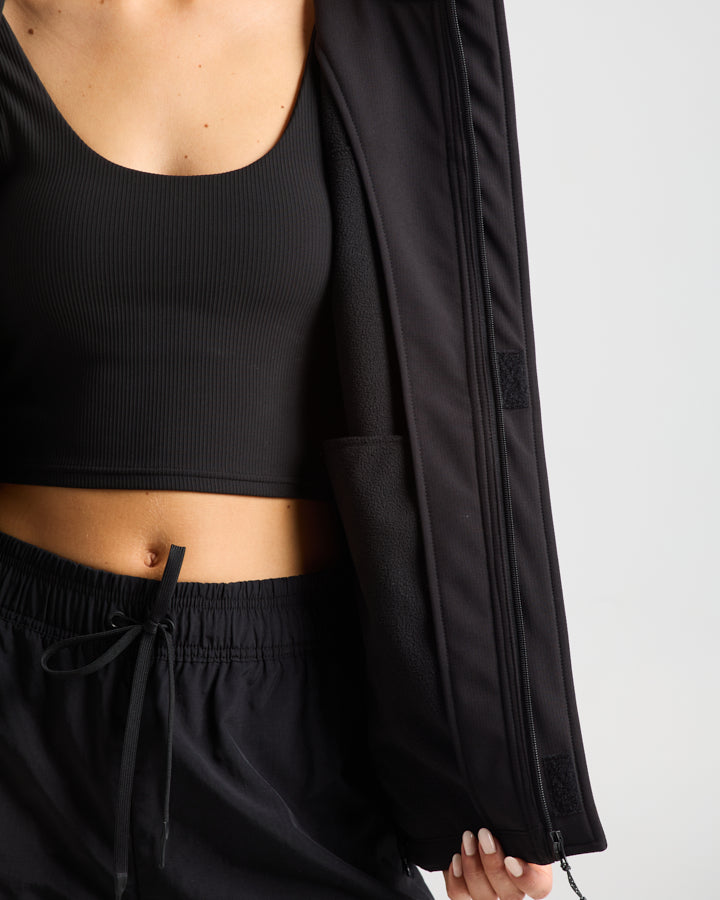 STORM | WOMENS SPRAY JACKET - BLACK