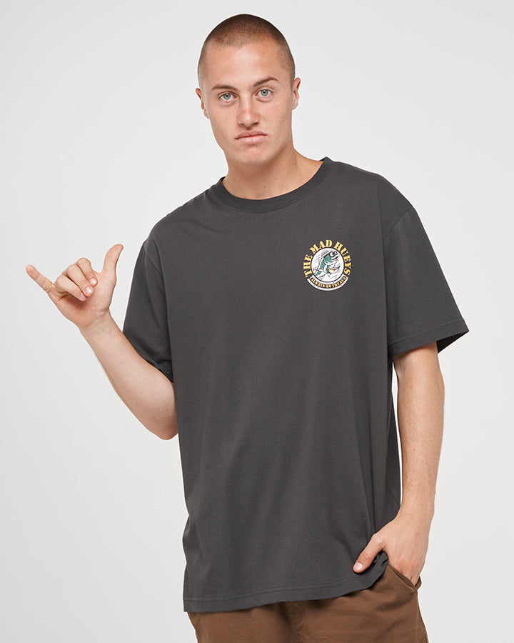 ALWAYS RUNNING | SS TEE - VINTAGE BLACK