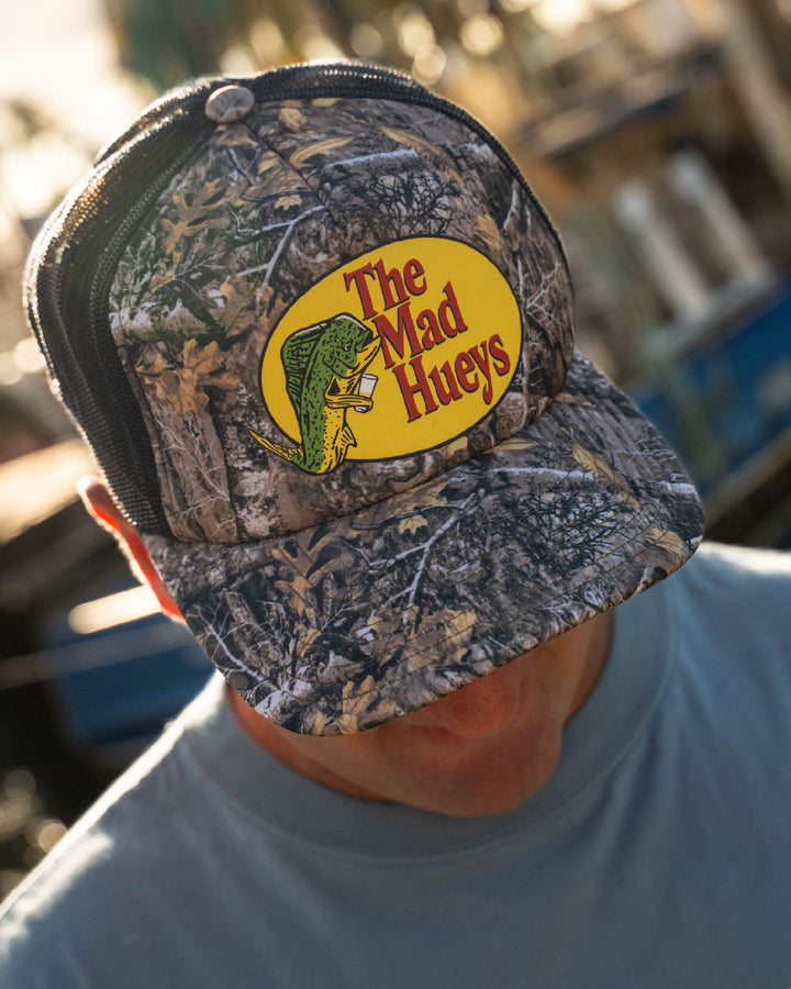 PRO HUEYS | TWILL TRUCKER - WOODLAND