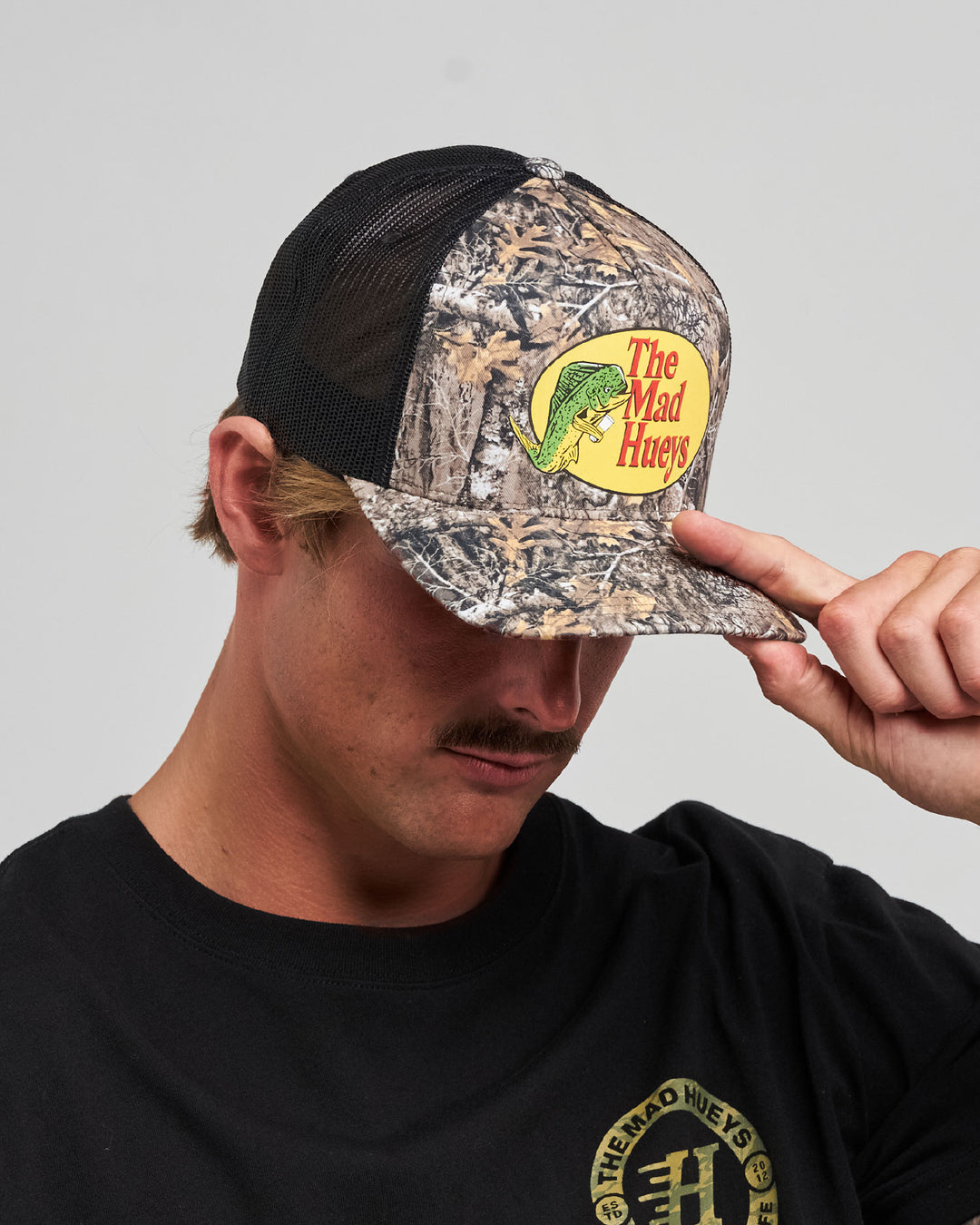 PRO HUEYS | TWILL TRUCKER - WOODLAND