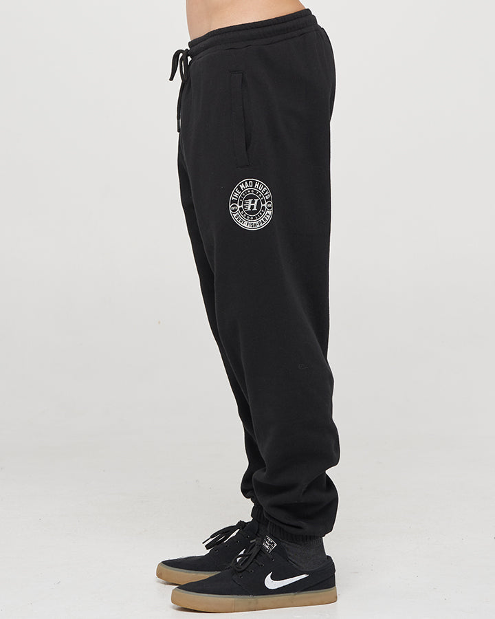 HUEYS GOOD LIFE | TRACKPANT - BLACK