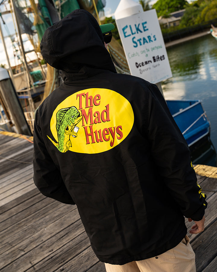 HUEYS PRO | SPRAY JACKET - BLACK