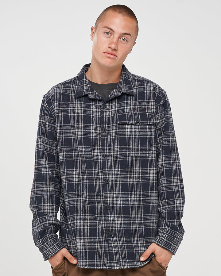 HAZZA | FLANNEL - NAVY