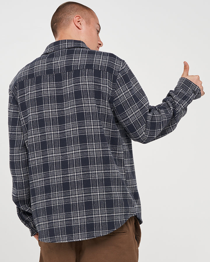 HAZZA | FLANNEL - NAVY