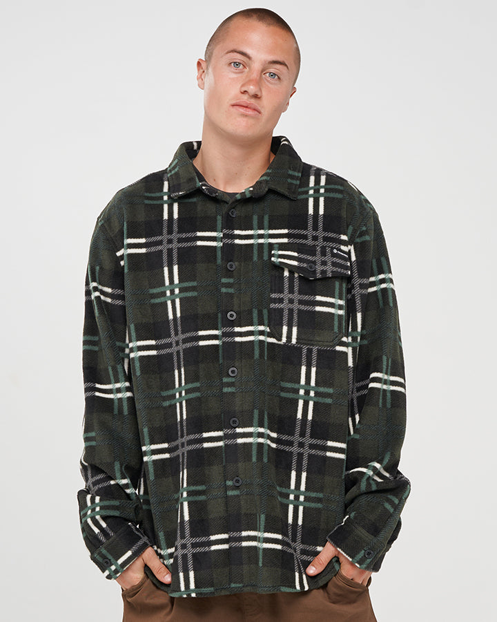 SKELETON PARADISE | SHACKET - OIL GREEN