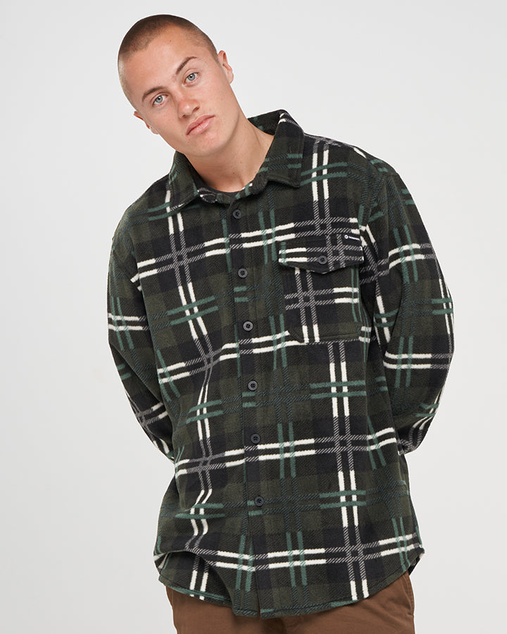SKELETON PARADISE | SHACKET - OIL GREEN
