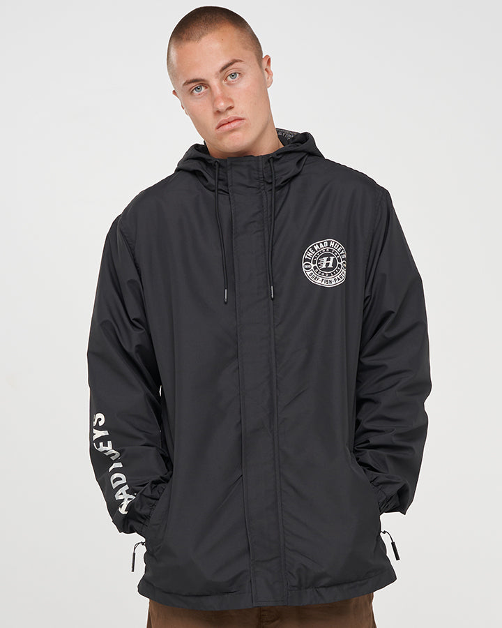 HUEYS GOOD LIFE | SPRAY JACKET - BLACK