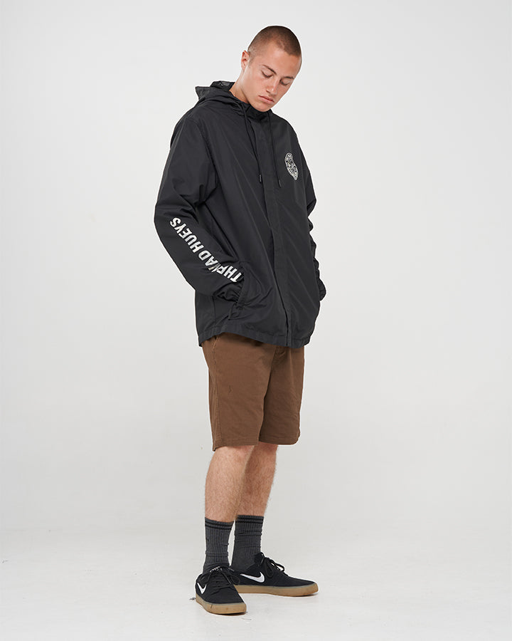 HUEYS GOOD LIFE | SPRAY JACKET - BLACK