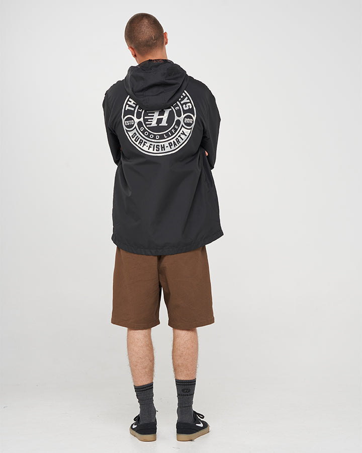 HUEYS GOOD LIFE | SPRAY JACKET - BLACK
