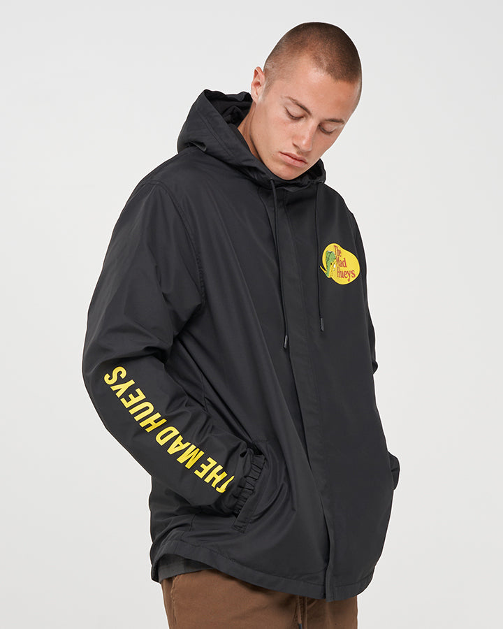 HUEYS PRO | SPRAY JACKET - BLACK