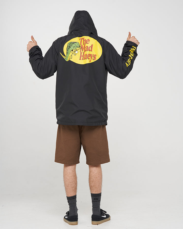 HUEYS PRO | SPRAY JACKET - BLACK