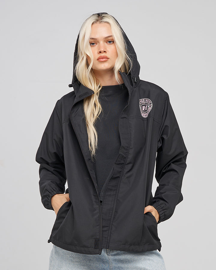 HUEYS GOOD LIFE | WOMENS SPRAY JACKET - BLACK