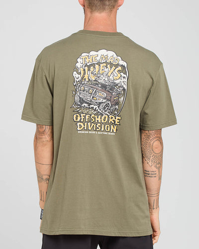 SHIFTING GEARS | SS TEE - OLIVE