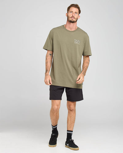 SHIFTING GEARS | SS TEE - OLIVE