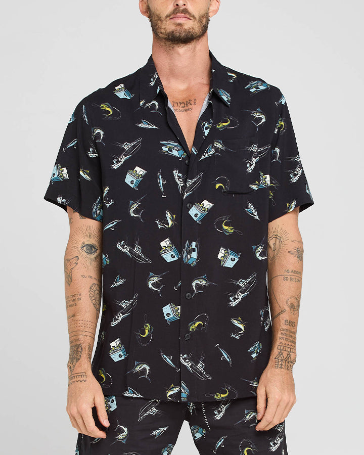 BUCKET LIST | SS SHIRT - BLACK