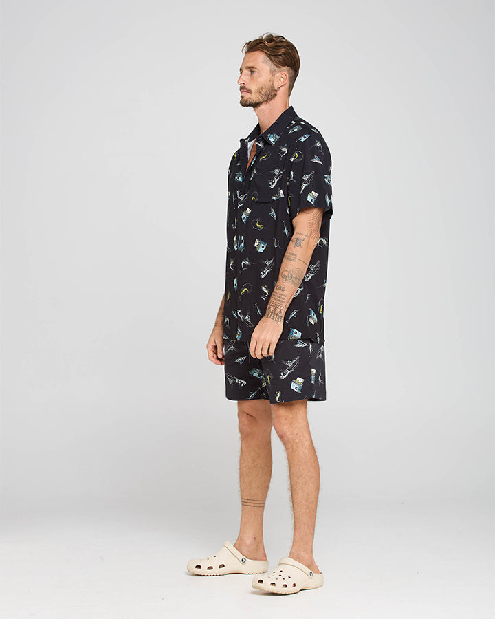 BUCKET LIST | SS SHIRT - BLACK