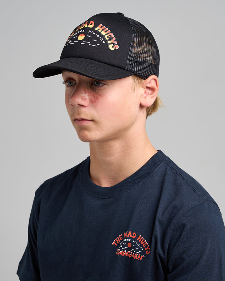 SWAGMAN | YOUTH FOAM TRUCKER - BLACK