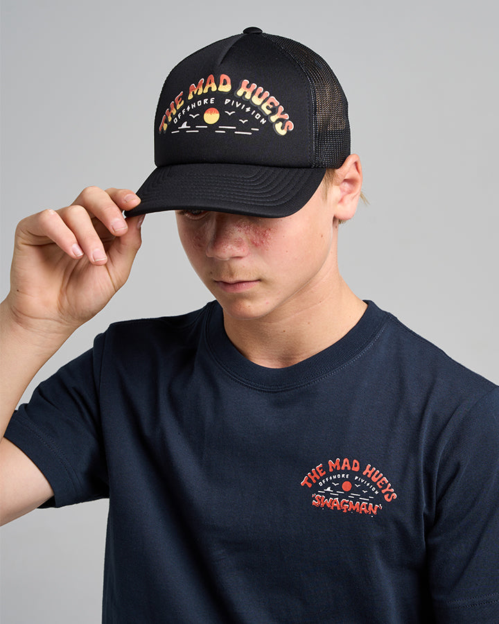 SWAGMAN | YOUTH FOAM TRUCKER - BLACK