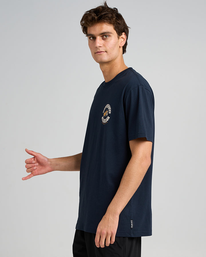 BEERACUDA | SS TEE - NAVY