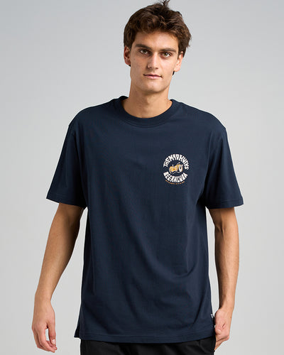 BEERACUDA | SS TEE - NAVY