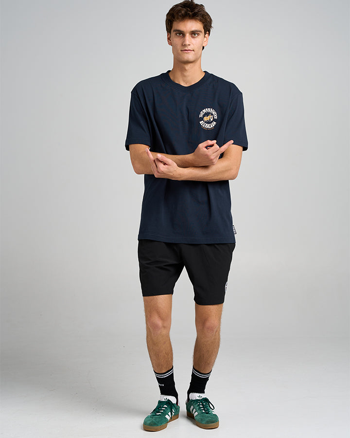 BEERACUDA | SS TEE - NAVY